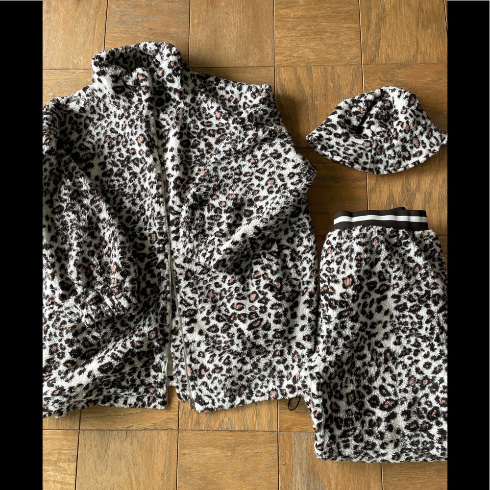 3 piece Animal Print Cozy Set.